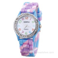 Original Design Girls Diamond Silicone Watches